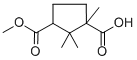 CAS#: 306935-15-9, 3-(Methoxycarbonyl)-1,2,2-Trimethylcyclopentane-1-Carboxylic Acid