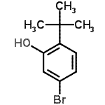 CAS#: 30715-50-5, 5-Bromo-2-(2-Methyl-2-Propanyl)Phenol
