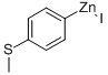 CAS#: 307496-24-8, 4-(Methylthio)Phenylzinc Iodide