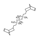 CAS#: 307496-39-5, 1,5-Bis[2-(Bicyclo[2.2.1]Hept-5-En-2-Yl)Ethyl]-1,1,3,3,5,5-Hexamethyltrisiloxane