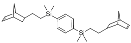 CAS#: 307496-40-8, 1,4-Bis[dimethyl[2-(5-norbornen-2-yl)ethyl]silyl]benzene
