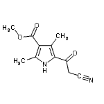 CAS#: 307512-39-6, Methyl 5-(Cyanoacetyl)-2,4-Dimethyl-1H-Pyrrole-3-Carboxylate