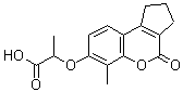 CAS#: 307548-90-9, 2-[(6-Methyl-4-Oxo-1,2,3,4-Tetrahydrocyclopenta[c]Chromen-7-Yl)Oxy]Propanoic Acid