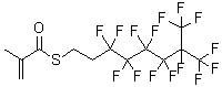 CAS 登录号：30769-91-6， 2-甲基-2-硫代丙烯酸 S-[3,3,4,4,5,5,6,6,7,8,8,8-十二氟-7-(三氟甲基)辛基]酯