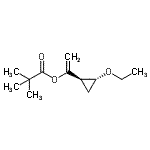CAS#: 308143-36-4, 1-[(1R,2R)-2-Ethoxycyclopropyl]Vinyl Pivalate