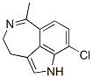 CAS 登录号：3083-83-8， 3,4-二氢-9-氯-6-甲基-1H-氮杂卓并(5,4,3-cd)吲哚