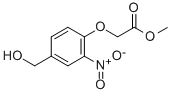CAS 登录号：308815-81-8， 2-[4-(羟基甲基)-2-硝基苯氧基]乙酸甲酯