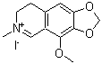 CAS#: 30936-27-7, 4-Methoxy-6-Methyl-7,8-Dihydro[1,3]Dioxolo[4,5-g]Isoquinolin-6-Ium Iodide