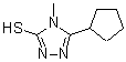 CAS#: 309731-00-8, 5-Cyclopentyl-4-Methyl-4H-1,2,4-Triazole-3-Thiol