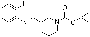 CAS#: 309747-94-2, 2-Methyl-2-Propanyl 3-{[(2-Fluorophenyl)Amino]Methyl}-1-Piperidinecarboxylate