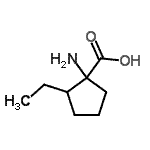 CAS#: 309757-08-2, 1-Amino-2-Ethylcyclopentanecarboxylic Acid