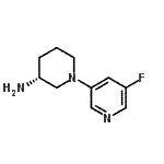 CAS#: 309960-69-8, (3R)-1-(5-Fluoro-3-Pyridinyl)-3-Piperidinamine
