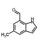 CAS#: 309976-26-9, 5-Methyl-1H-Indole-7-Carbaldehyde