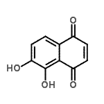 CAS#: 31039-64-2, 5,6-Dihydroxy-1,4-Naphthoquinone