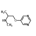 CAS 登录号：310881-01-7， N-甲基-1-(5-嘧啶基氧基)-2-丙胺