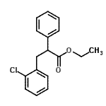 CAS#: 31109-83-8, Ethyl 3-(2-Chlorophenyl)-2-Phenylpropanoate