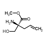CAS#: 311345-45-6, Methyl 2-Allyl-L-Serinate