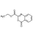 CAS 登录号：31143-83-6， 乙基4-氧代-4H-3,1-苯并恶嗪-2-羧酸酯