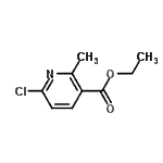 CAS 登录号：31163-12-9， 乙基6-氯-2-甲基烟酸酯