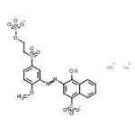 CAS#: 31237-02-2, Disodium 4-Hydroxy-3-[(2-Methoxy-5-{[2-(Sulfonatooxy)Ethyl]Sulfonyl}Phenyl)Diazenyl]-1-Naphthalenesulfonate
