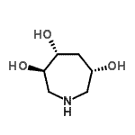 CAS#: 312489-60-4, (3R,4R,6S)-3,4,6-Azepanetriol