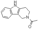 CAS 登录号：312505-10-5， 1-(1,3,4,5-四氢-2H-吡啶并[4,3-b]吲哚-2-基)乙酮