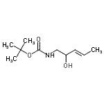 CAS#: 312521-39-4, 2-Methyl-2-Propanyl [(3E)-2-Hydroxy-3-Penten-1-Yl]Carbamate