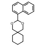 CAS#: 31253-11-9, 3-(1-Naphthyl)-2,4-Dioxaspiro[5.5]Undecane