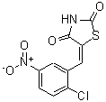 CAS#: 312608-20-1, (5E)-5-(2-Chloro-5-Nitrobenzylidene)-1,3-Thiazolidine-2,4-Dione