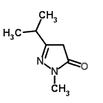 CAS#: 31272-05-6, 5-Isopropyl-2-Methyl-2,4-Dihydro-3H-Pyrazol-3-One