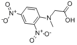 CAS 登录号：3129-54-2， N-(2,4-二硝基苯基)-肌氨酸