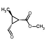 CAS#: 312910-88-6, Methyl (1S,2R,3R)-2-Formyl-3-Methylcyclopropanecarboxylate