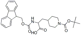 CAS#: 313052-02-7, (2S)-2-(9H-Fluoren-9-Ylmethoxycarbonylamino)-3-[1-[(2-Methylpropan-2-Yl)Oxycarbonyl]Piperidin-4-Yl]Propanoic acid