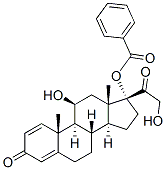 CAS#: 31311-74-7, 11beta, 17,21-Trihydroxypregna-1,4-Diene-3,20-Dione 17-Benzoate