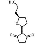 CAS#: 31323-50-9, 2-[(5S)-5-Propyldihydro-2(3H)-Furanylidene]-1,3-Cyclopentanedione