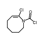 CAS 登录号：3134-62-1， (7E)-8-氯-3,4,5,6-四氢-1(2H)-氮杂环辛四烯羰基氯化物