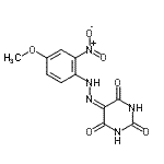 CAS#: 31353-87-4, 5-[(4-Methoxy-2-Nitrophenyl)Hydrazono]-2,4,6(1H,3H,5H)-Pyrimidinetrione