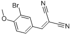 CAS#: 313670-97-2, ((3-Bromo-4-Methoxyphenyl)Methylene)Methane-1,1-Dicarbonitrile