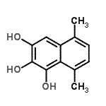 CAS#: 31368-16-8, 5,8-Dimethyl-1,2,3-Naphthalenetriol