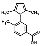 CAS#: 313701-78-9, 3-(2,5-Dimethyl-1H-Pyrrol-1-Yl)-4-Methylbenzoic Acid