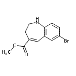 CAS#: 313724-44-6, Methyl 7-Bromo-2,3-Dihydro-1H-1-Benzazepine-4-Carboxylate