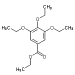 CAS 登录号：31374-71-7， 乙基3,4,5-三乙氧基苯甲酸酯