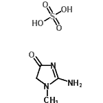 CAS#: 31377-28-3, 2-Amino-1-Methyl-1,5-Dihydro-4H-Imidazol-4-One Sulfate (1:1)