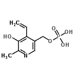 CAS#: 31383-64-9, (5-Hydroxy-6-Methyl-4-Vinyl-3-Pyridinyl)Methyl Dihydrogen Phosphate