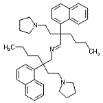 CAS#: 31385-05-4, (1E)-2-(1-Naphthyl)-N-{2-(1-Naphthyl)-2-[2-(1-Pyrrolidinyl)Ethyl]Hexyl}-2-[2-(1-Pyrrolidinyl)Ethyl]-1-Hexanimine