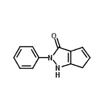 CAS 登录号：313996-28-0， 2-苯基-1,6-二氢环戊烯并[c]吡唑-3(2H)-酮