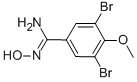CAS#: 31419-81-5, 3,5-Dibromo-N'-hydroxy-4-methoxybenzenecarboximidamide