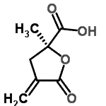 CAS#: 314264-83-0, (2S)-2-Methyl-4-Methylene-5-Oxotetrahydro-2-Furancarboxylic Acid
