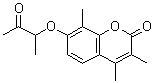 CAS#: 314742-07-9, 3,4,8-Trimethyl-7-[(3-Oxo-2-Butanyl)Oxy]-2H-Chromen-2-One