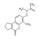 CAS#: 314743-74-3, 6-Methyl-7-[(3-Oxo-2-Butanyl)Oxy]-2,3-Dihydrocyclopenta[c]Chromen-4(1H)-One